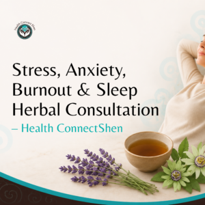 Stress, Anxiety, Burnout & Sleep Herbal Consultation